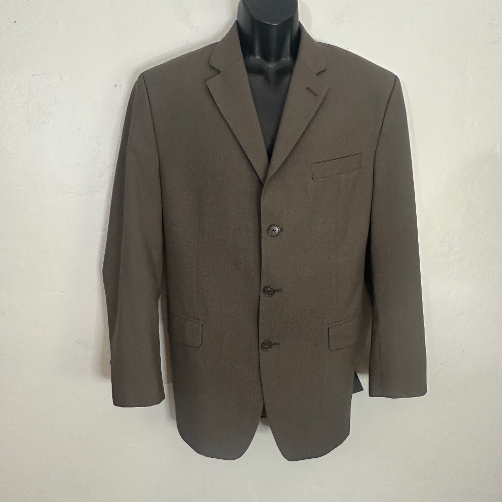Post & Nickel Custom Blazer 44R Gently worn Made in Canada 100% wool No size tag